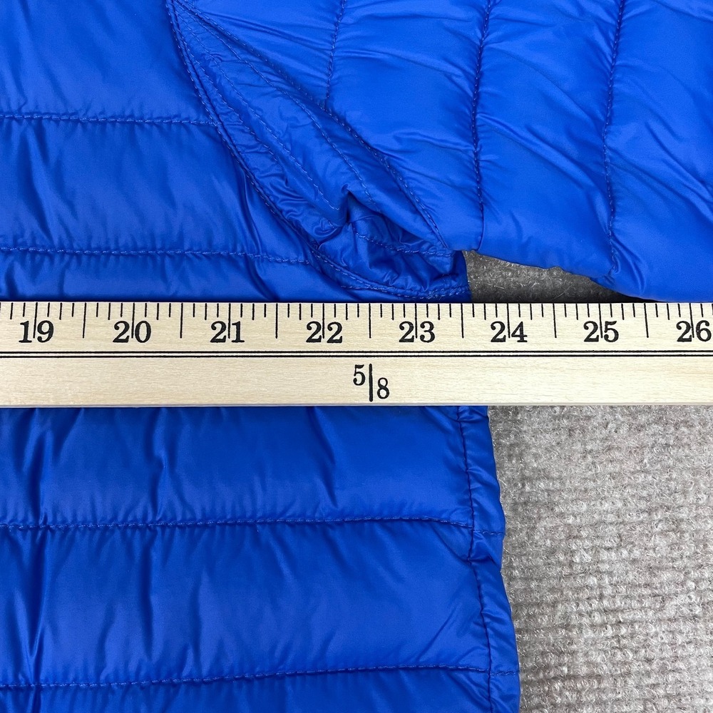 Duluth Trading Co. Puffer Jacket Mens‎ Large Blue Quilted Lightweight Full Zip - Picture 9 of 12